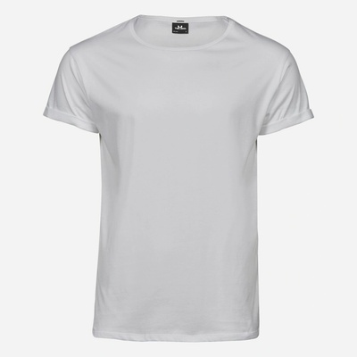 Tee Jays roll-up tričko biele