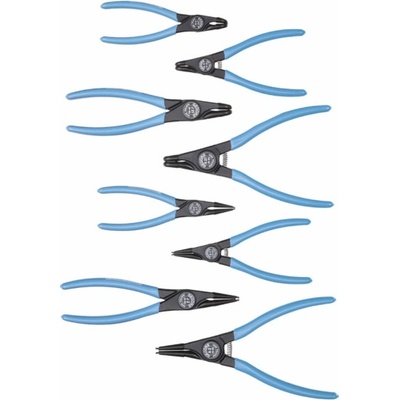 Gedore 1692275 kleště na pojistné kroužky, sada Vhodné pro (kleště na pojistné kroužky) vnější a vnitřní kroužky 12-25 mm, 19-60 mm 10-25 mm, 19-60 mm Tvar – Sleviste.cz