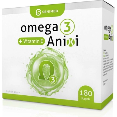 Anixi omega 3 + Vitamin E 180 kapslí