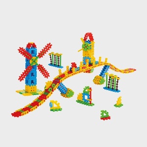 Marioinex Вафлен конструктор от 245 части - Мост с вятърници мелници (900 925)