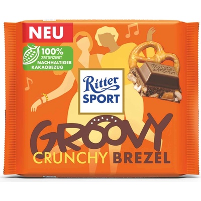 Ritter Sport Groovy Crunchy Brezel 100 g