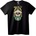 NOONEBRAND Тениска Източен Череп с Пари - XS, Black