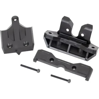 Traxxas Броня и скидплейт заден Traxxas Sledge Bumper, rear/ skidplate, rear/ tie bar mount, rear/ 3x25 CS (2) TRX9536 (TRX9536)