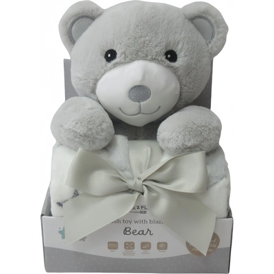 FREEON Free2Play Одеало 90х75см + Играчка Мече (85895)