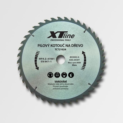 Xtline TCT21040 Kotouč pilový profi 210x30/40 zubů