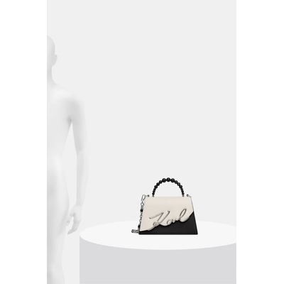KARL LAGERFELD чанта crossbody дамска от кожа K/SIGNATURE (B3W30304)