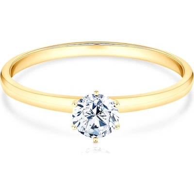 SAVICKI Годежен пръстен savicki: злато, лабораторен диамант