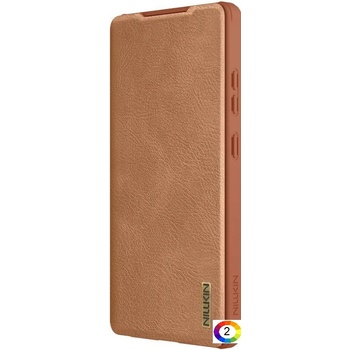 Samsung Galaxy S25 Ultra NILLKIN Wallet/ PU + TPU Кожен Калъф и Протектор