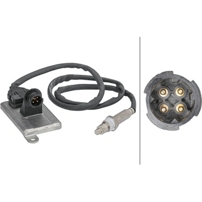 HELLA NOx-senzor, NOx-katalyzátor 6PN358186-091