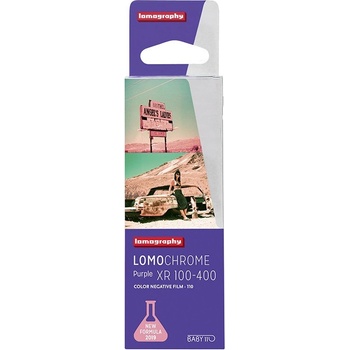 LOMOGRAPHY film Lomochrome Purple XR 100-400/110-24