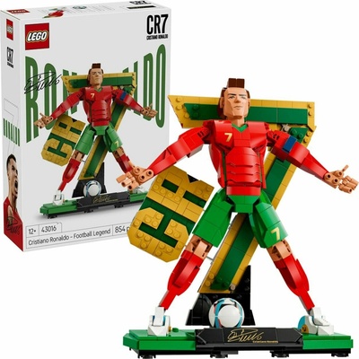 LEGO® Editions 43016 Cristiano Ronaldo – Futbalová legenda