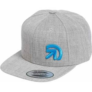 Meatfly шапка Finester Snapback Сив меланж | Сива | Размер Meatfly | Siv | МЪЖЕ | ЕДИН РАЗМЕР