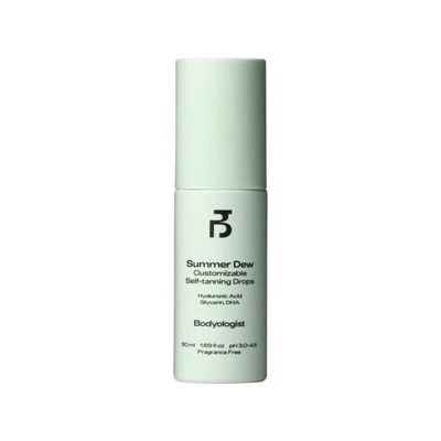 Bodyologist Summer Dew Customizable Self-tanning Drops Samoopalovací sérum Unisex 50 ml