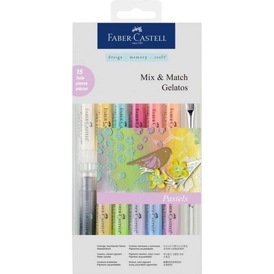 Gelatos Faber-Castell Pastels 15 ks