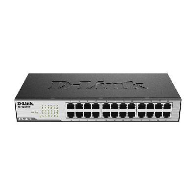 Суич D-Link DES-1024D/E, 24 портов 10/100, Desktop, rack mount (D-LINK-DES-1024D-E)