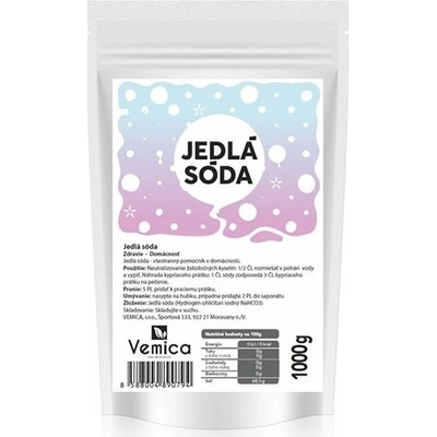 Vemica jedlá sóda potravinárska 1 kg