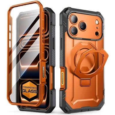 Magsafe Калъф за iPhone 17 Pro, Supcase UB Grip Pro Coral Case, Оранжев (843439159761)