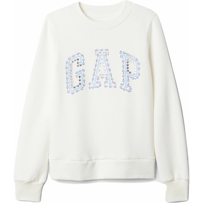 GAP V-Logo biela svetlomodrá ružová