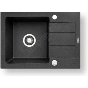 Pyramis 70165701 - Кухненска мивка NEXT 62x44 см гранит/черна (PY0018) Мивка за вграждане