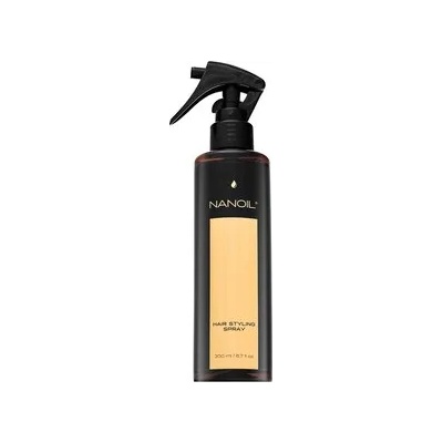 Nanoil Hair Styling Spray стилизиращ спрей за гладкост и блясък на косата 200 ml