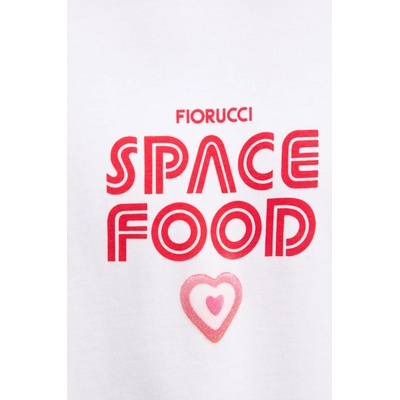 Fiorucci Памучна тениска Fiorucci Space Food Print Relaxed Fit T-Shirt (U02SPTSH101CJ01WH03)