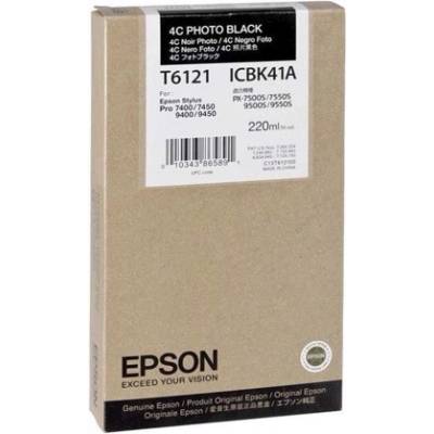 Epsonblaek Epson Photo Black Edition T6121 220 мл (C13T612100)
