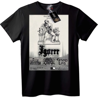 NOONEBRAND Тениска Igorrr Концерт - M, White