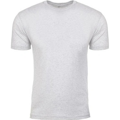 Next Level Apparel pánské triko NX6010 Heather White tri-Blend