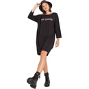 DÁMSKE TRIČKOVÉ ŠATY EM-SK-618.24P black