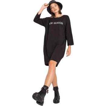 DÁMSKE TRIČKOVÉ ŠATY EM-SK-618.24P black