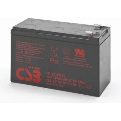 CSB-Battery Батерия HR1234WF2 CSB 9Ah 12V (HR1234WF2)