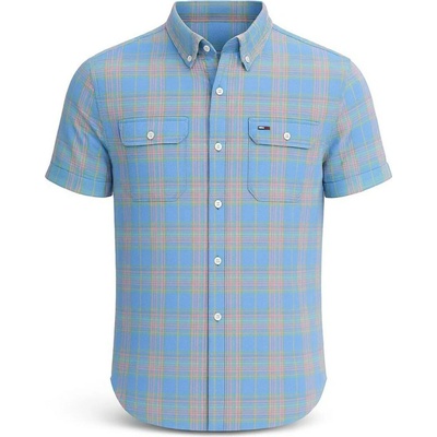 Tommy Hilfiger original pánská košile s krátkým rukávem slim fit 819472