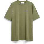 Armedangels Мъжка тениска ARMEDANGELS Maarkos Outgrown T-shirt - Fatigue Green - размер XXL (216-8463-0115)