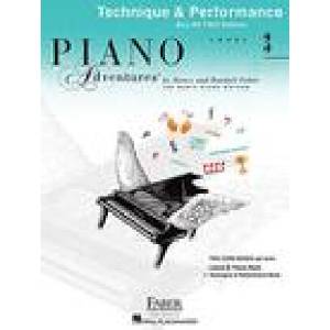 PIANO ADVENTURES LEVEL 3 TECHNIQUE PERFORMANCE BOOK | NANCY FABER_RANDALL (ISBN: 9781616776886)