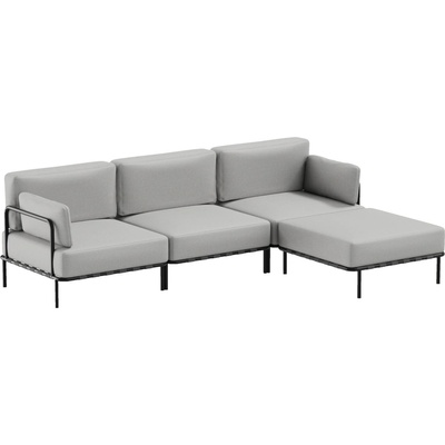 Mood Selection Salve 3 pohovka + Puf Modul šedá