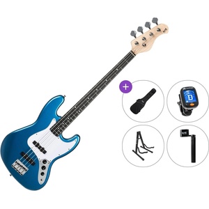 PSD Guitars JZB-100 Standard SET Blue Електрическа бас китара