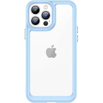 HQWear Кейс Outer Space за iPhone 12 Pro, с гел рамка, син (9145576248423)