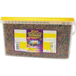 Tropical Cichlid Omnivore Medium Pellet 5 L / 1, 8 kg