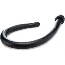 Analconda Cobra Spitting dlhé čierne vinylové análne dildo 87 x 3,8 cm