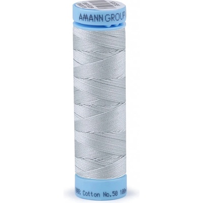 Bavlněné nitě 100 m etiketní č. 50 Triana Amann Barva: 0413 Flint Gray