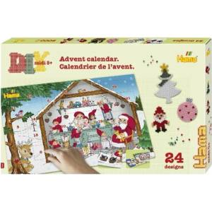 Hama Beads Hama Midi Beads Advent Calendar (383046)