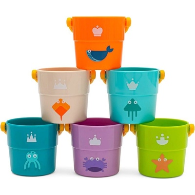 Baby Mix Hrací kelímky 6 ks