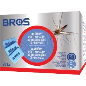 BROS el refill (20 бр. /кутия) подложка против комари