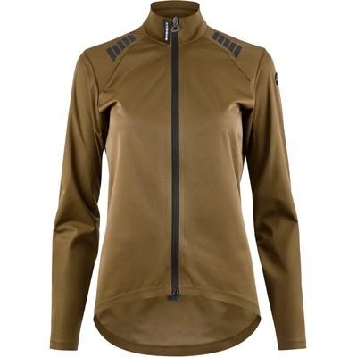 ASSOS Дамско водоустойчиво яке за колоездене ASSOS Women's Uma GT Shell Jacket S11 Cycling jacket - Bronze Ash - размер XL (151-0844-0215)