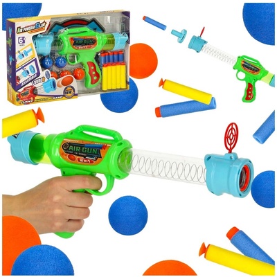 KIK Pištoľ na náboje Nerf 2v1