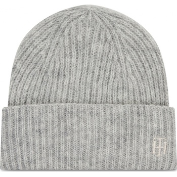 Tommy Hilfiger Th Effortless beanie AW0AW10654 Šedá