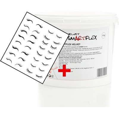 Smartflex 0916 velvet vanilka Potahovací hmota 4 kg