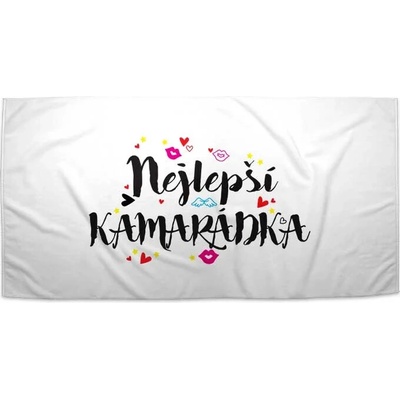 SABLIO Ručník - Nejlepší kamarádka 30x50 cm