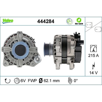 VALEO Alternátor 444284