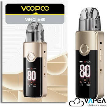 VooPoo Vinci E80 3000 mAh Gold 1 ks